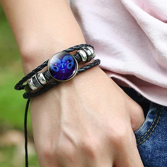 Young & Forever™ Zodiac Bracelet – All 12 Signs | Unisex Design for Men & Women