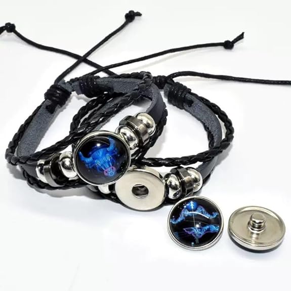 Young & Forever™ Zodiac Bracelet – All 12 Signs | Unisex Design for Men & Women