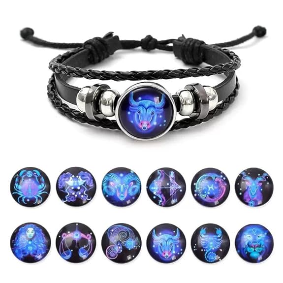 Young & Forever™ Zodiac Bracelet – All 12 Signs | Unisex Design for Men & Women