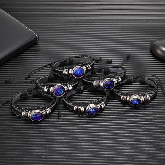 Young & Forever™ Zodiac Bracelet – All 12 Signs | Unisex Design for Men & Women